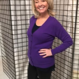 RLauren Cashmere Cardigan